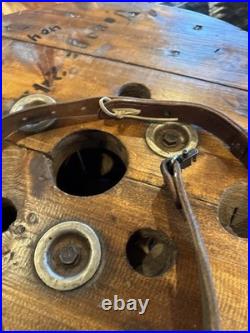 Vtg. Bianchi Cobra Leather Rifle Sling With Swivels