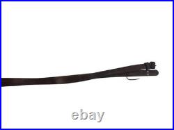 Vtg Leather Rifle Sling Hunting Old War Firearm