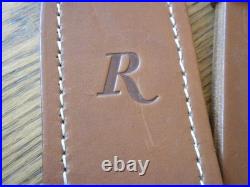 Vtg Padded Remington Leather Rifle Sling NWT 27-136R 0227 Brass screws