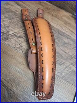 Vtg. Stalker Leather Padded Cobra Rifle Sling