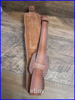 Vtg. Stalker Leather Padded Cobra Rifle Sling