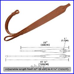 WAYNE'S DOG Leather Gun Buttstock Cover with Leather Sling. 308.22LR 12GA. 357 WAYNE'S DOG Leather Gun Buttstock Cover with Leather Sling. 308.22LR 12GA. 357