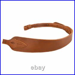 WAYNE'S DOG Leather Gun Buttstock Cover with Leather Sling. 308.22LR 12GA. 357 WAYNE'S DOG Leather Gun Buttstock Cover with Leather Sling. 308.22LR 12GA. 357