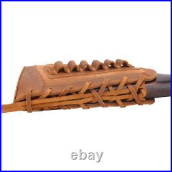 WAYNE'S DOG Leather Gun Buttstock Cover with Leather Sling. 308.22LR 12GA. 357 WAYNE'S DOG Leather Gun Buttstock Cover with Leather Sling. 308.22LR 12GA. 357