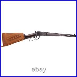 WAYNE'S DOG Leather Gun Buttstock Cover with Leather Sling. 308.22LR 12GA. 357 WAYNE'S DOG Leather Gun Buttstock Cover with Leather Sling. 308.22LR 12GA. 357