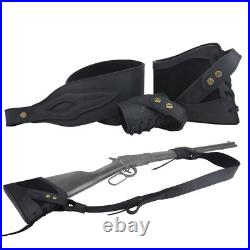 WAYNE'S DOG No Drill Leather Gun Recoil Pad Buttstock +Gun Barrel Mount+Sling WAYNE'S DOG No Drill Leather Gun Recoil Pad Buttstock +Gun Barrel Mount+Sling