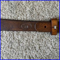 WINCHESTER 77 Custom Leather Rifle Sling Hand Tooled And Made in the USA