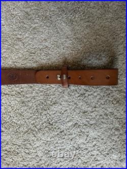 WINCHESTER Custom Leather Rifle Sling Hand Tooled And Made in the USA