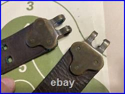 WW1, Rifle, Sling, vintage, leather, CHICAGO BELTING COMPANY, USGI, USA
