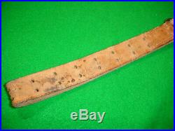 WW1 US M1903 or M1917 Rifle Leather Sling, 1918 Dated