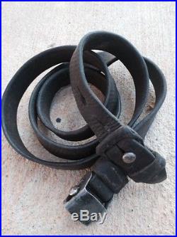 Ww2 German Leather K98 Mauser Rifle Sling. Orig