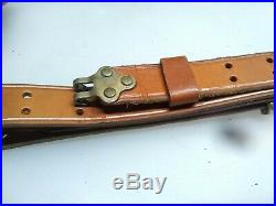 WW2 Post WW2 US Leather M1 Garand Rifle Sling NICE