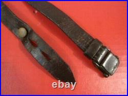WWII Era German Leather Sling for the K98 Mauser Rifle Original NICE