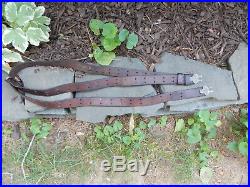 WWII Leather M1907 M1 GARAND 03 SPRINGFIELD BOYT 44 Rifle Sling GREAT CONDITION