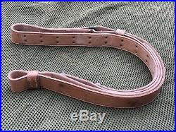 WWII M1907 LEATHER RIFLE SLING BOYT 1944 New Old Stock! Unissued