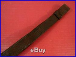 WWI Era US ARMY AEF M1907 Leather Sling M1903 Springfield Rifle Nice Cond #2