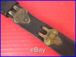 WWI US ARMY AEF M1907 Leather Sling M1903 Springfield Rifle Dated 1918 NICE #2
