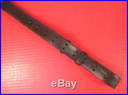 WWI US ARMY AEF M1907 Leather Sling M1903 Springfield Rifle Dated 1918 NICE #3