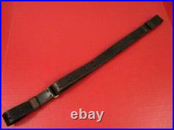 WWI US ARMY AEF M1907 Leather Sling M1903 Springfield Rifle Dtd 1917 NICE