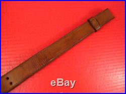 WWI US ARMY AEF M1907 Leather Sling M1903 Springfield Rifle Dtd HOYT 1918 #2