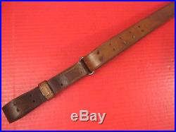 WWI US ARMY AEF M1907 Leather Sling M1903 Springfield Rifle Dtd HOYT 1918 #2
