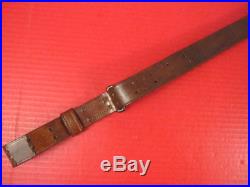 WWI US ARMY AEF M1907 Leather Sling M1903 Springfield Rifle Dtd HOYT 1918 #3