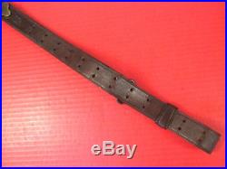 WWI US ARMY AEF M1907 Leather Sling M1903 Springfield Rifle L. F. Co. 1918 #2