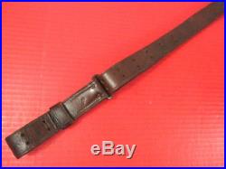 WWI US ARMY AEF M1907 Leather Sling M1903 Springfield Rifle L. F. Co. 1918 #2