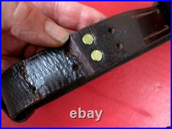 WWI US ARMY AEF M1907 Leather Sling for M1903 Springfield Rifle Dtd 1917 NICE