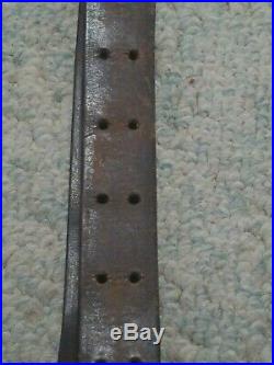 WWI US ARMY H&P 1918 WEH Stamped M1907 Leather Rifle Sling M1903 Springfield