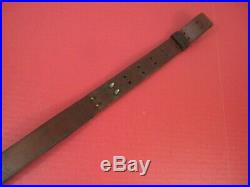 WWI US ARMY M1907 Leather Sling for M1918A3 BAR or M1 Garand Rifle VERY NICE