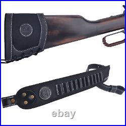 Wayne's Dog 1 Set Handmade Rifle Recoil Pad, Shotgun Sling. 300.44.308.22.357