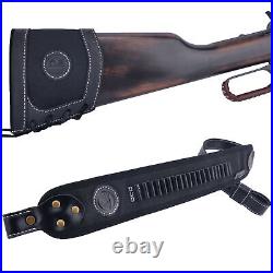 Wayne's Dog 1 Set Handmade Rifle Recoil Pad, Shotgun Sling. 300.44.308.22.357