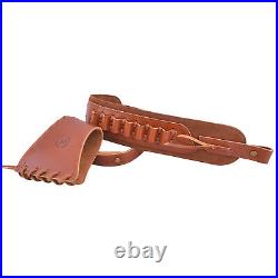 Wayne's Dog Full Leather Rifle Recoil Pad Buttstock, Hunting Sling. 30-30.308