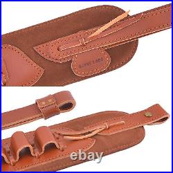 Wayne's Dog Handmade Leather Shotgun Sling and Shoulder Strap for 12GA