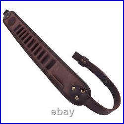 Wayne's Dog Leather Rifle Buttstock Recoil Pad + Sling. 30/30.357.308.22LR