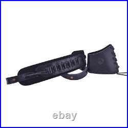 Wayne's Dog Leather Rifle Recoil Pad Buttstock +Gun Sling for Right Handed Combo