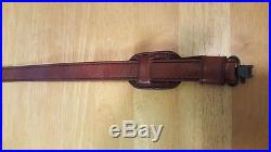Weatherby MINT Vintage Leather Elephant Rifle sling Torel 4770 Mark V