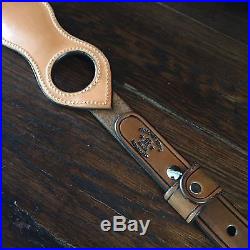 Western Americana SASS Cowboy Action RROW TOOLED SPORTING RIFLE SLING