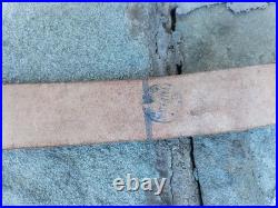 World War 1 Or 2 Leather Rifle Sling Marked Unused