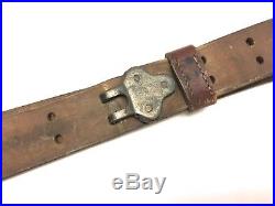 Wwi Us G&k 1918 Leather M1907 Sling For 1903 Springfield & 1917 Enfield Rifle